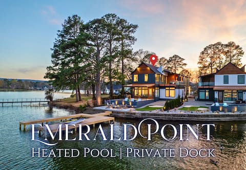 Lakefront | Boat Slip | Heated Pool | Luxury Home