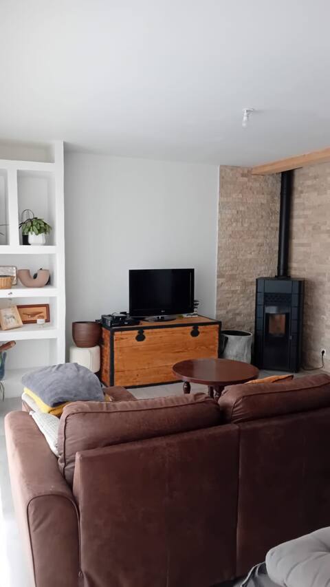 maison Guipavas en bois.
