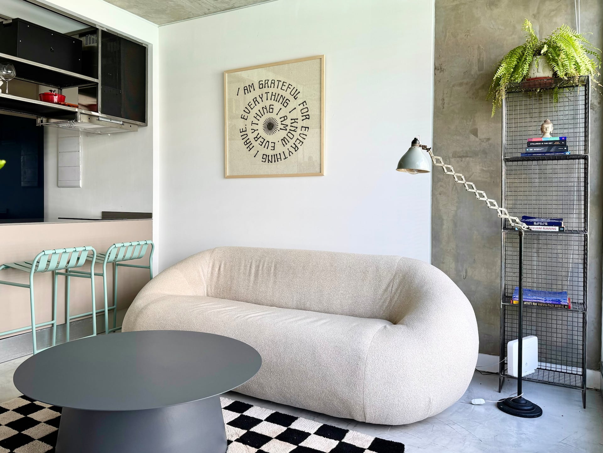 Trendy cozy studio with luxury amenities
