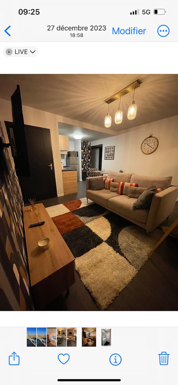 Appartement T2 éTage Au Bord Du Lot - Bozouls