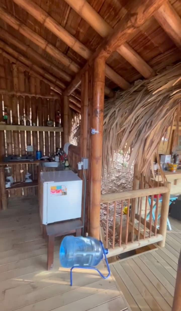 Tropical Cabin With Rustic Tub And Private Bar - Sopetrán