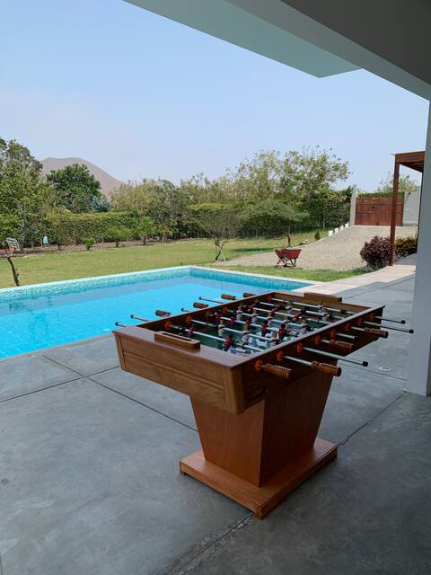Exclusive family cottage in Hac.San Andrés