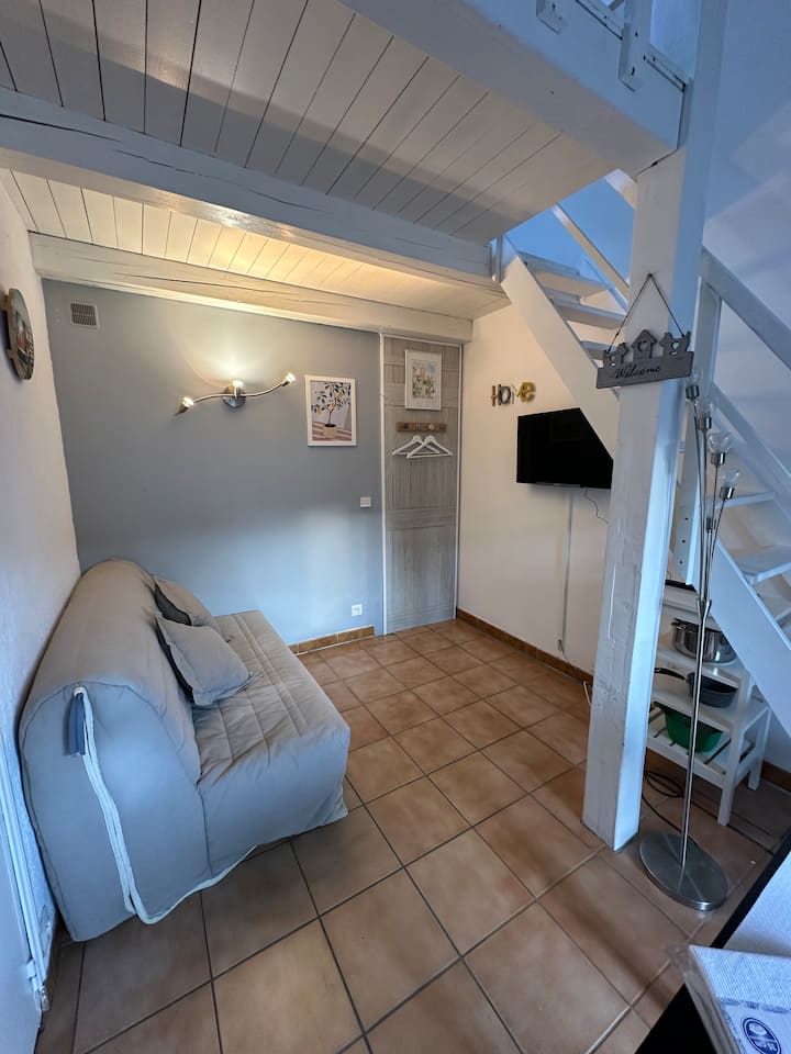 Studio Familial Climatisé Avec Jardin - Le Lavandou