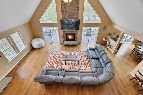 Poconos Masthope 6BR Home Ski Big Bear - Lake Pool