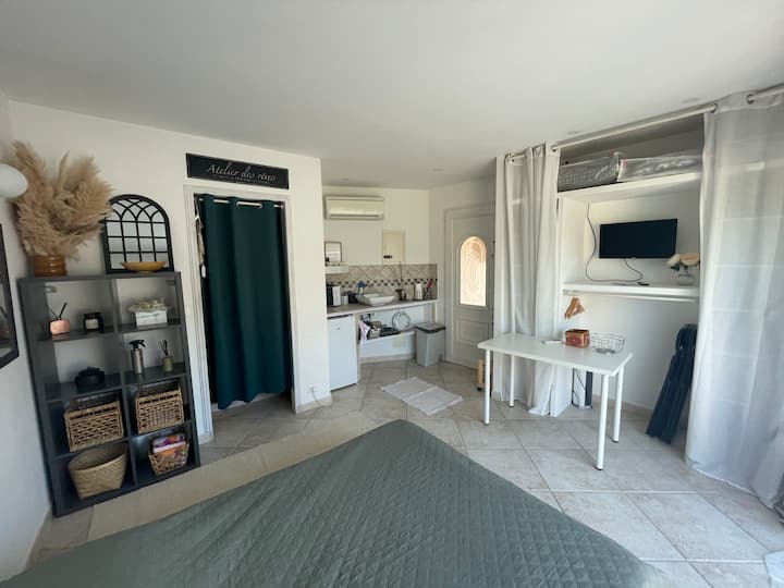 Studio 2pers - à 10min Aéroport Tgv Et Mer - Ensuès-la-Redonne