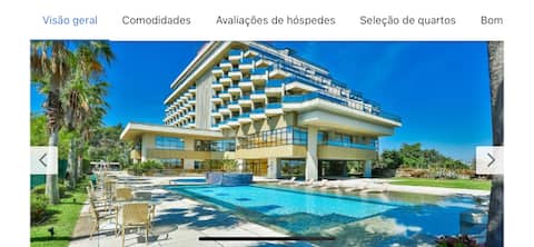 View of Rio de Janeiro in apto at Hotel Orizzonte