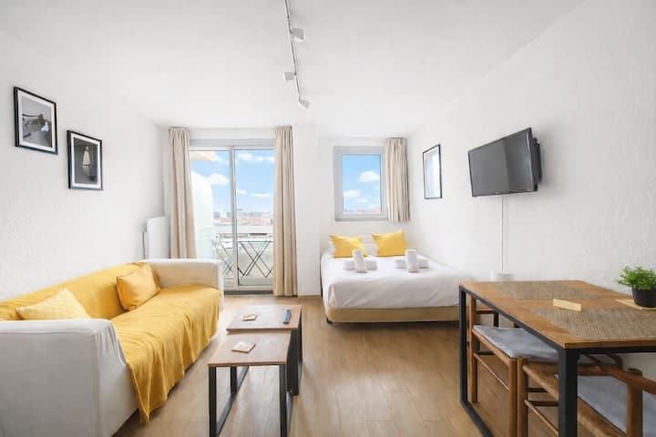 Charmant Studio Avec Balcon Piscine Plage - Arbonne