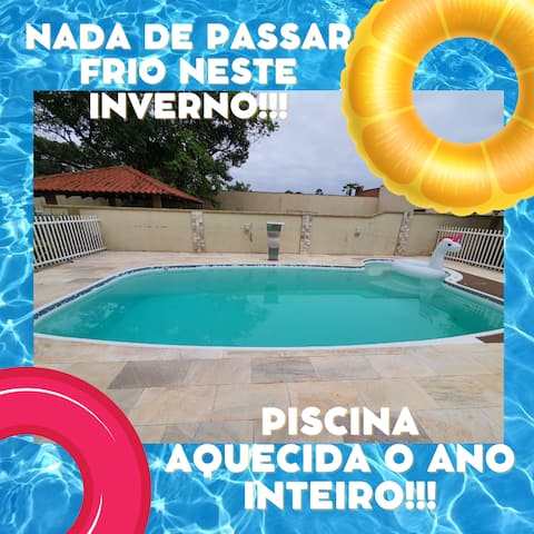 Casa de Praia Marinho Itapoá/swimming pool air-conditioning