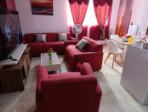 Brand new central apartment with garage