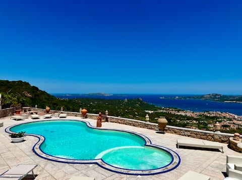 Wake Up over the Sea! Villa Heated Pool&Jacuzzi