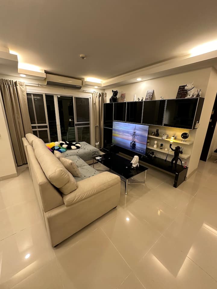 120sqm 2bed&2bath.privete Sauna - 芭達雅