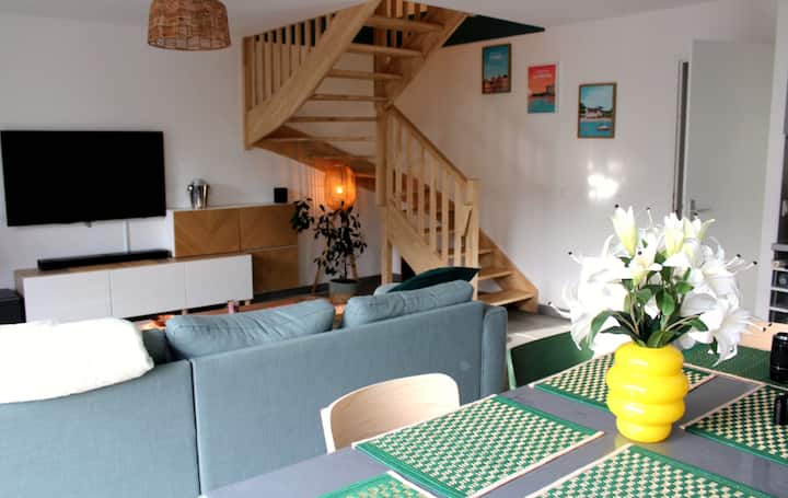 Maison Moderne à Baden Proche Du Golfe Du Morbihan - Baden