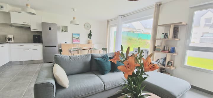 Maison Moderne à Baden Proche Du Golfe Du Morbihan - Baden