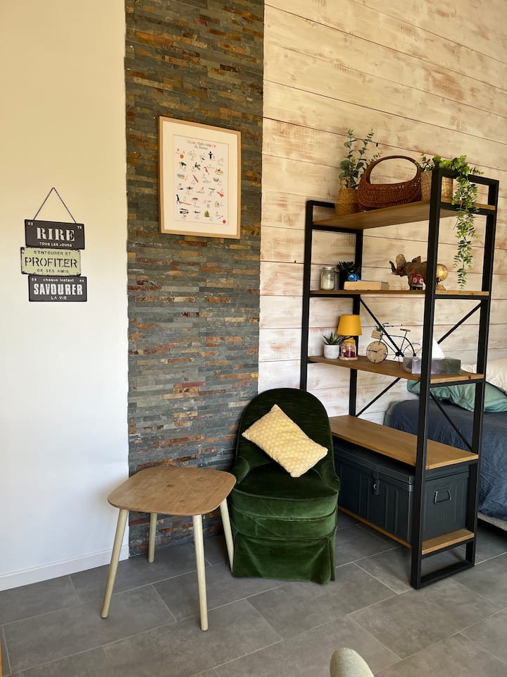 Studio Avec Terrasse Et Vélos, Lit Queen Size - La Teste-de-Buch