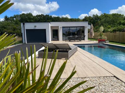 New house with pool