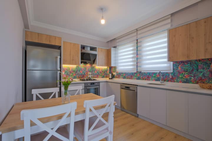 Havuzlu Geniş 2+1, Huzurlu Tatil, Pine Apart - Fethiye