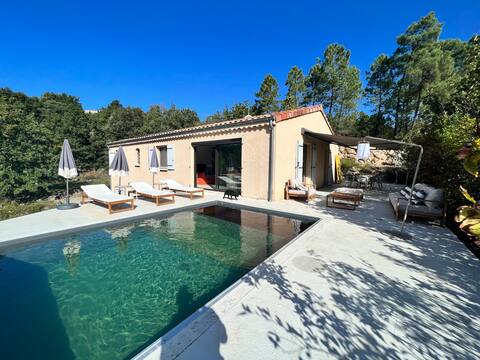 Maison confort avec piscine