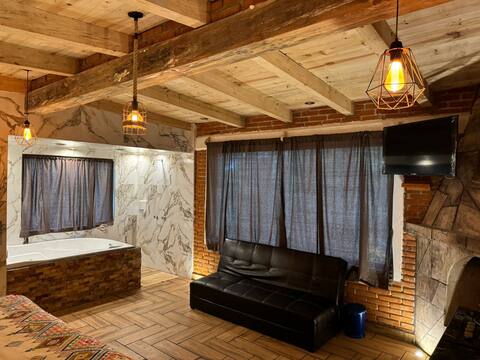 Cabañas Zacatlán con Jacuzzy #11
