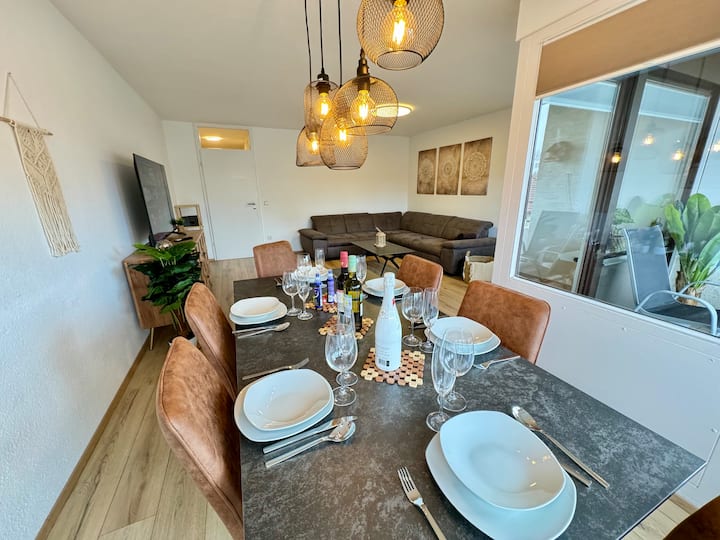 Spacious 2-bedroom apartment with free garage