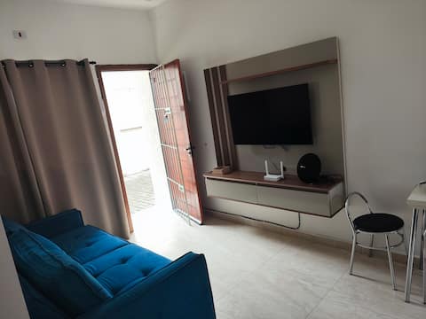 Top performing Airbnb: House with pool and air conditioning in a condominium in Itanhaém