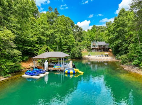 Lakefront Private Cove with Boat/Jet Ski Options