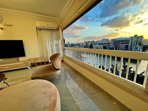 3BR Nile View Zamalek island Abu El Feda Luxury