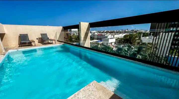 Playa Del Carmen Loft *Nuevo*corazón 5taav Y Playa - Playa del Carmen