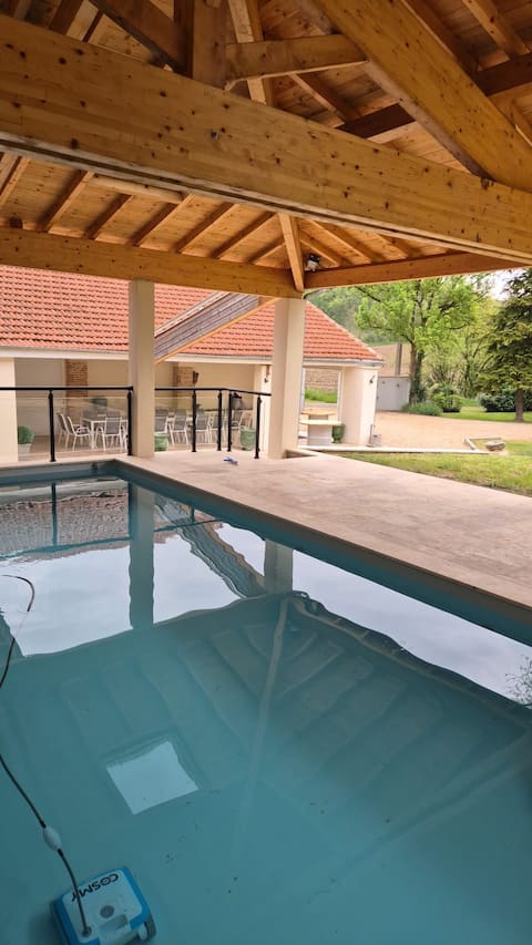 The large Tissac house in Quercy