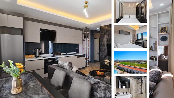 Antalya Luxury Apartment With Pool&balcon–central - Antalya