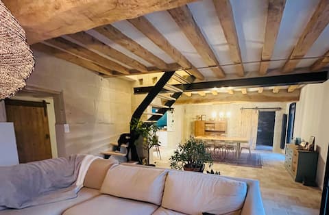 House near the banks of the Loire