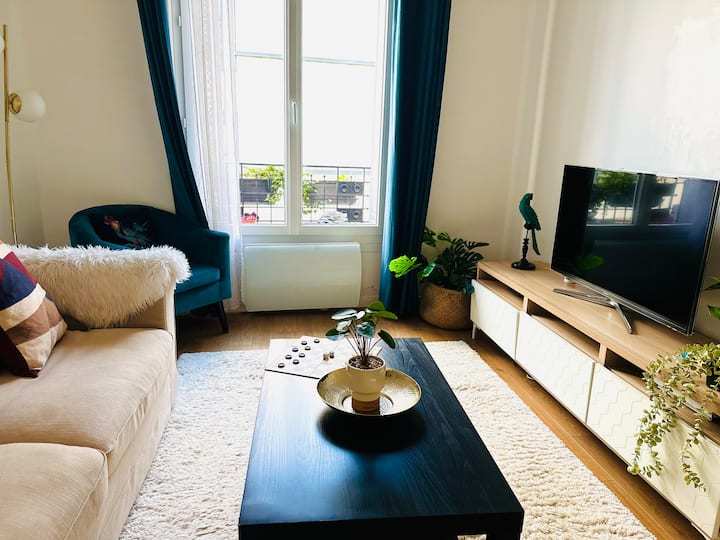 Charming Parisian Cocoon Near The Flea Market - Montreuil