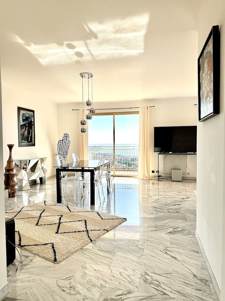 Somptueux Appartement Vue Mer ! - カーニュ=シュル=メール