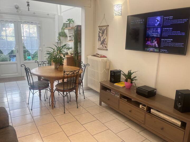 Jolie Maison 3 Chambres Jardin Proche Mer - Ouistreham