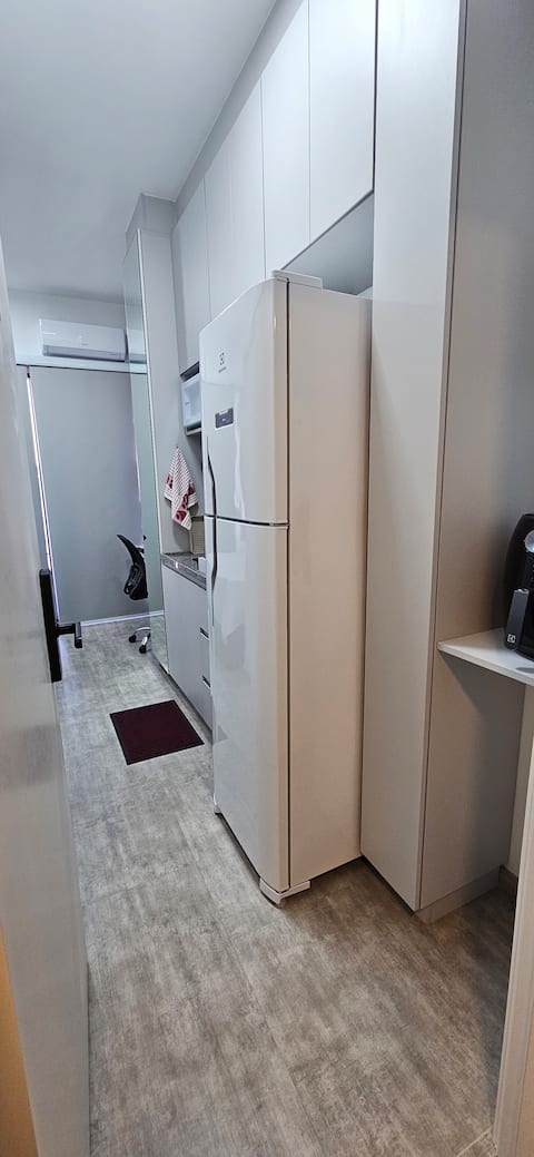 Top Airbnb: New STUDIO 12 steps from Alto da Boa Vista Subway in São Paulo