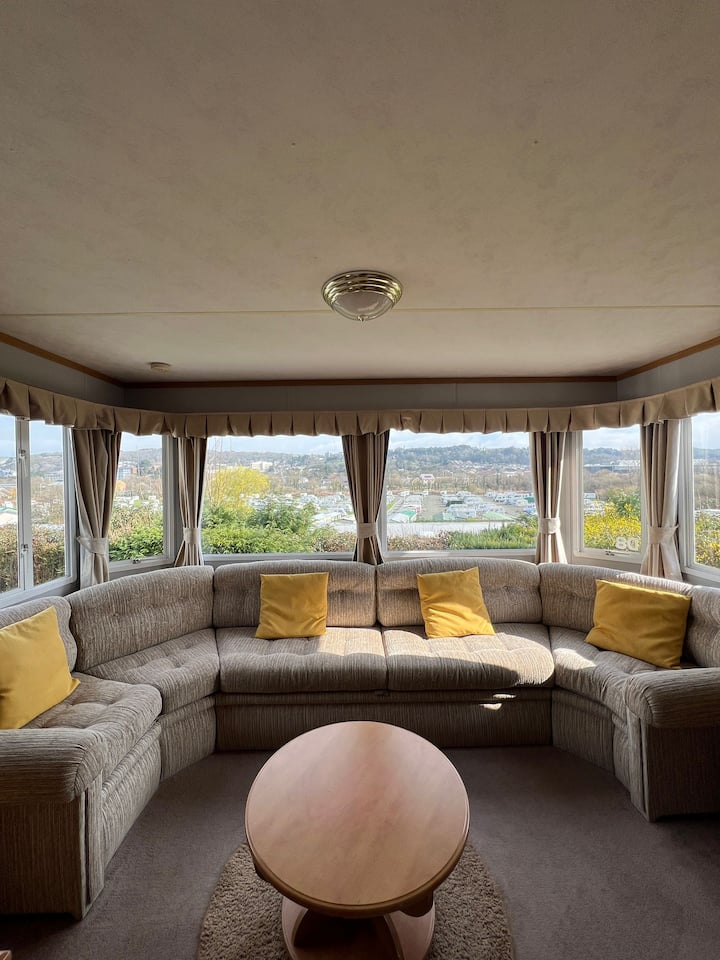 D8. Static Caravan By The Sea - Aberystwyth