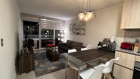Popular Airbnb listing: Encanto Lagunamar Ideal for resting and enjoying in El Tabo