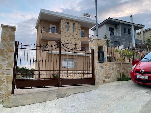 House overlooking the sea