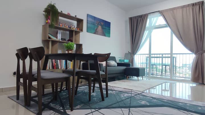 Novo8 Condo W/ Netflix, 7min To Jonker, 2br - Ayer Keroh