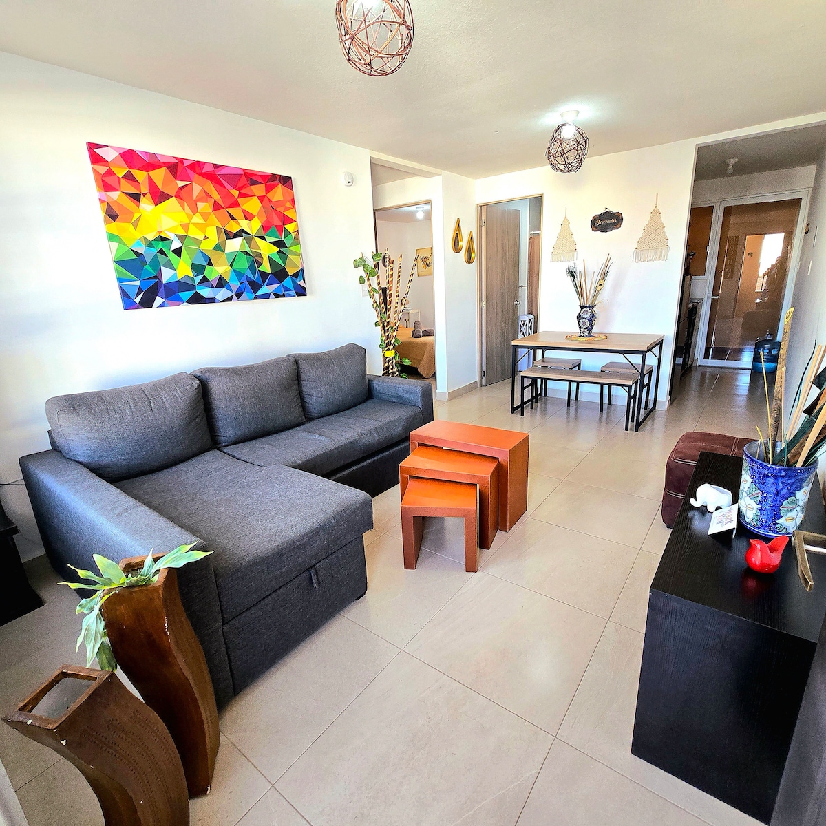 غرفة المعيشة