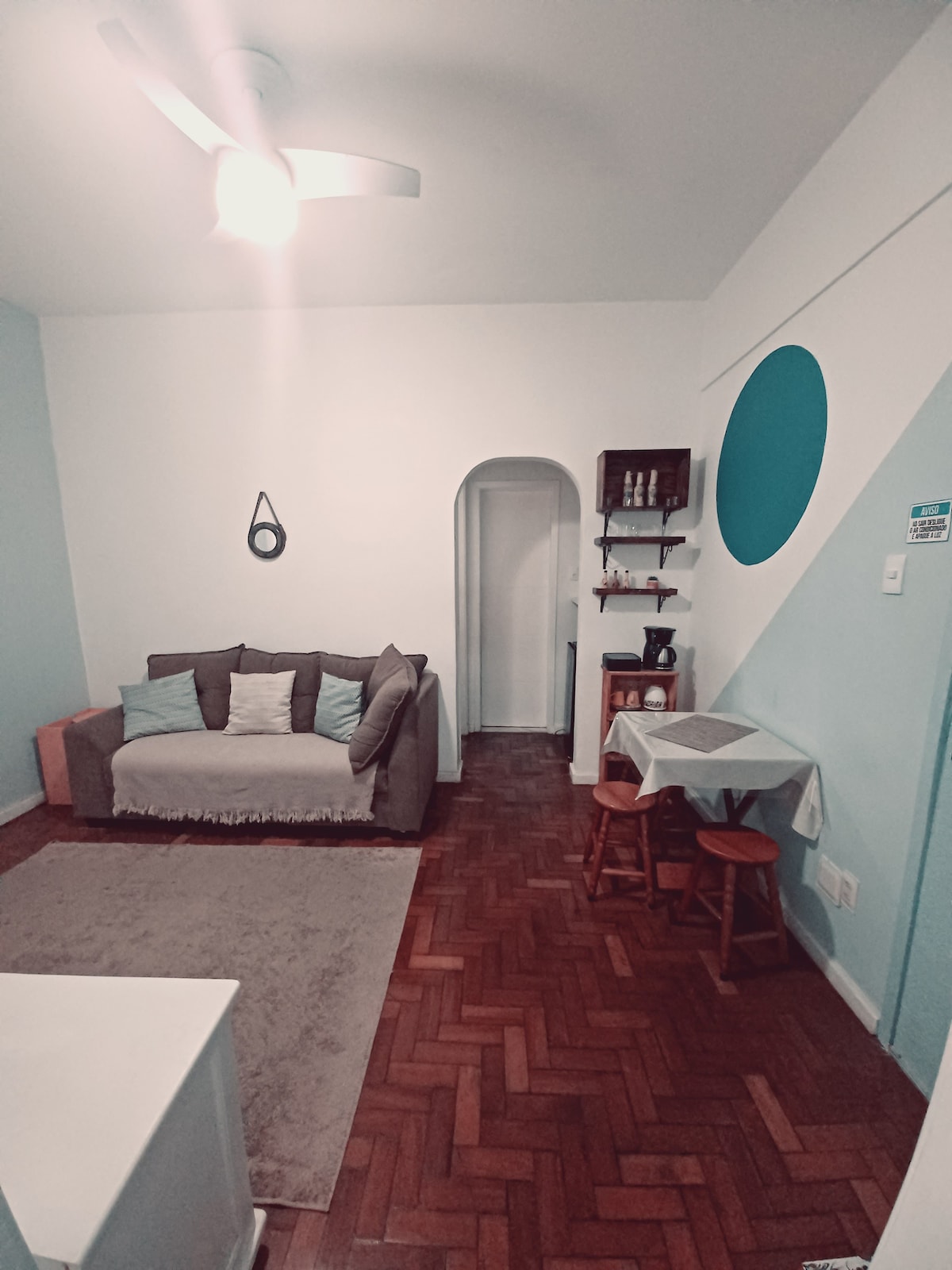 Successful Airbnb property: Tajuca Blue Utile Flag Square Apartment in Praça Da Bandeira