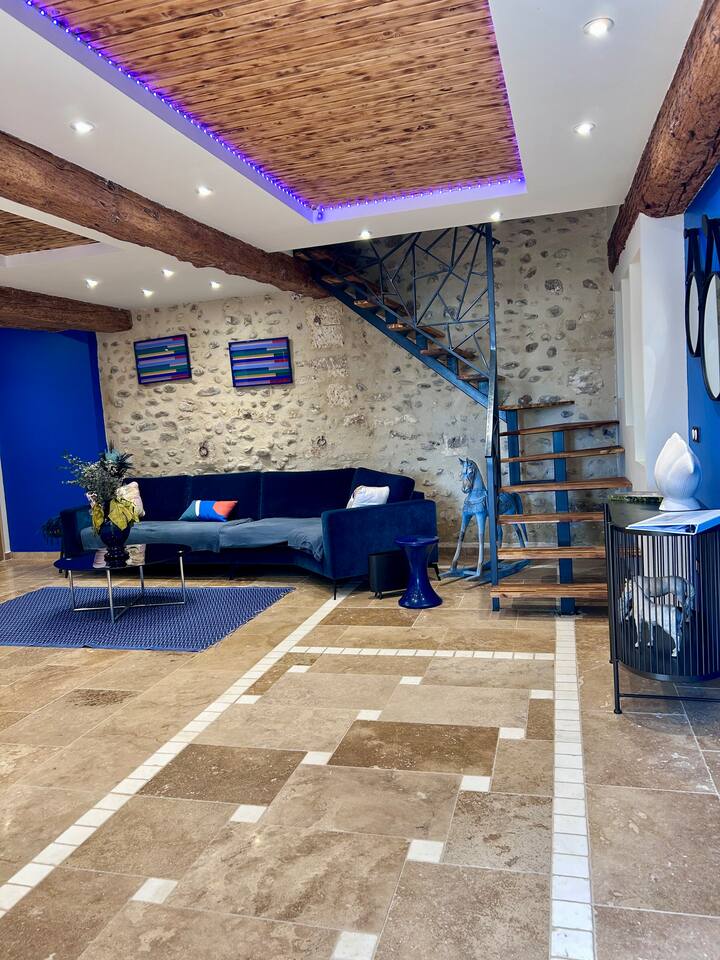 Villa Bleue Charmante Tapie De Bouchet En Camargue - Saint-Martin-de-Crau