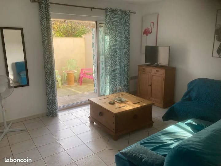 T2 Rez De Jardin Cadre Campagnard - Presqu'île de Giens