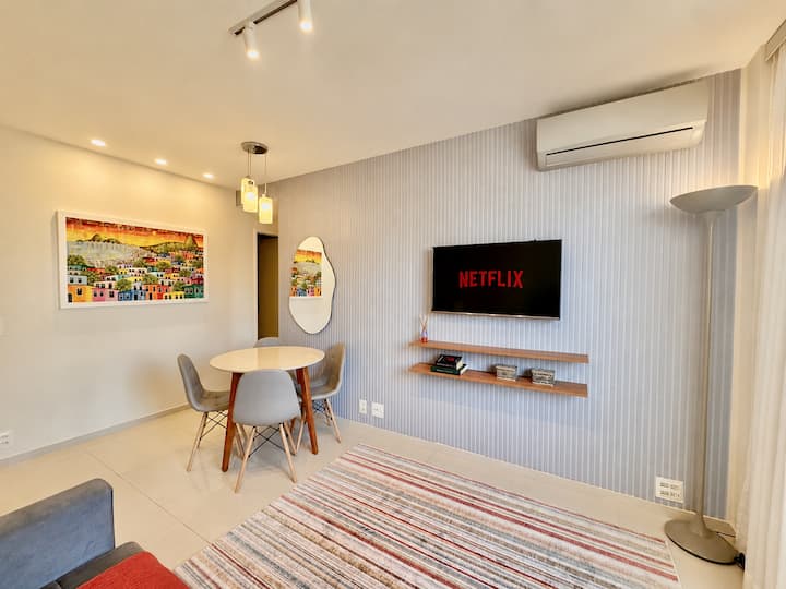 Garagem | 300m Praia Ipanema | Super King - Ipanema