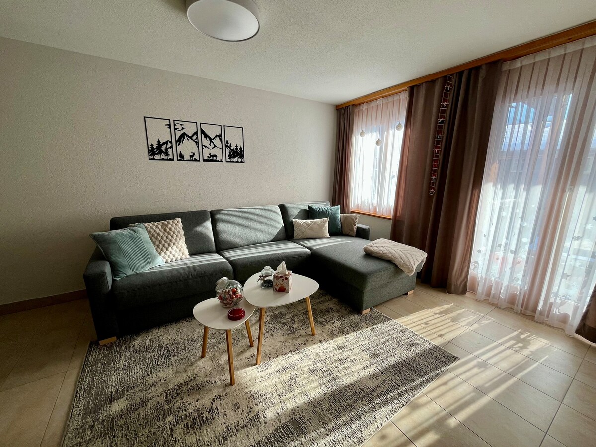 Popular Airbnb listing: 2.5 room apartment in Fiesch VS in Fiesch