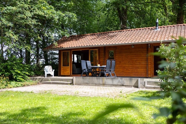 Gezellig Houten Huisje Eperwoud Op De Veluwe - Epe