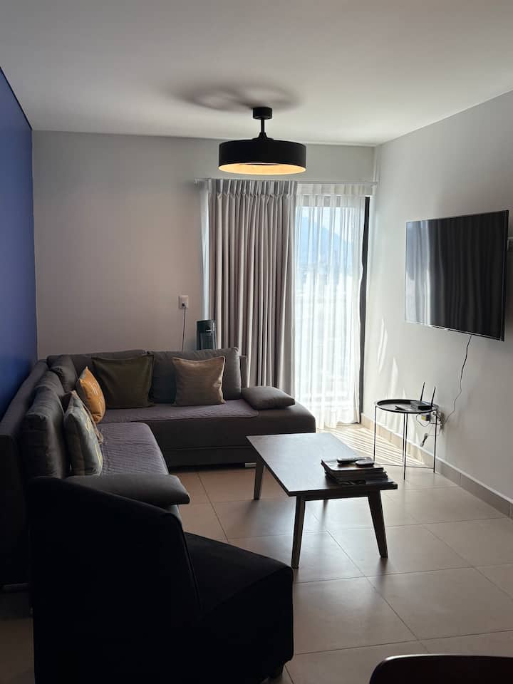 Depa Monterrey Centro, Santa Lucía, 6pax & Pets - Monterrey