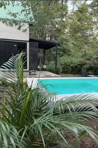 Hang Ten Hideout- Jungle Oasis Tiny Surf House