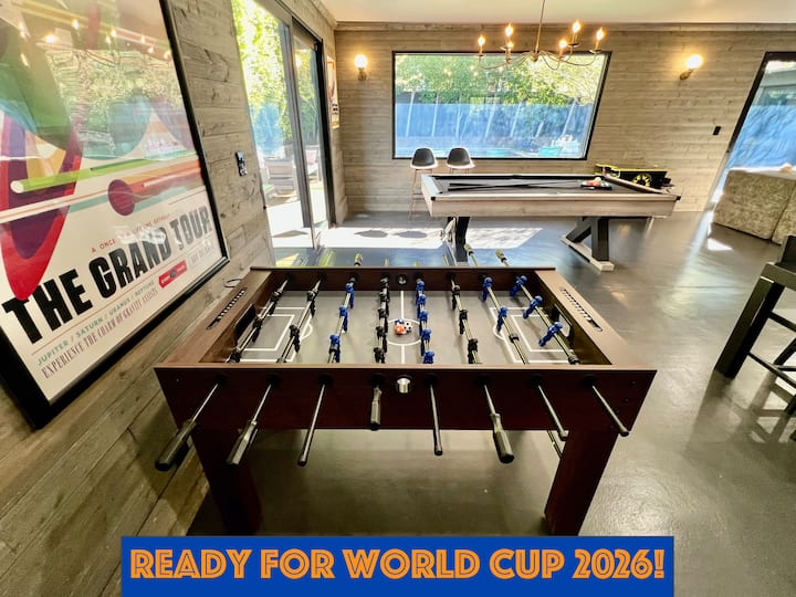 Heated Pool & Spa, Bbq, Pool Table, Games, Private - Los Angeles, CA