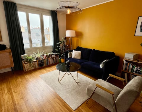 Successful Airbnb property: Cozy quiet apartment, close to the hyper center in Cleunay Arsenal Redon