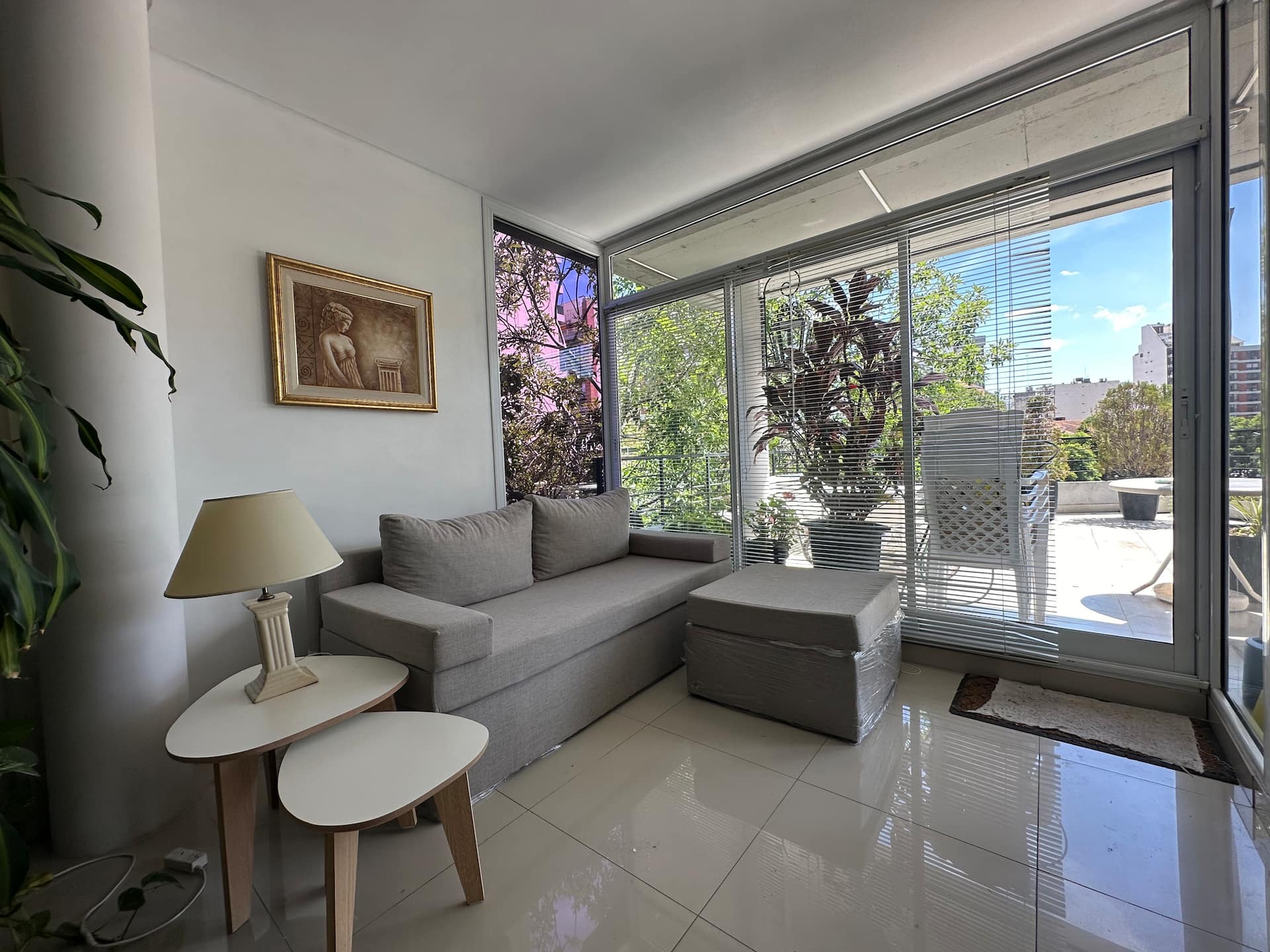 Apartamento de 1 quarto com terraço em Caballito
